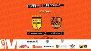 JARAGUÁ FUTSAL X MAGÉ FUTSAL  Copa Mundo do Futsal Sub19  SEMIFINAL [upl. by Iolande]