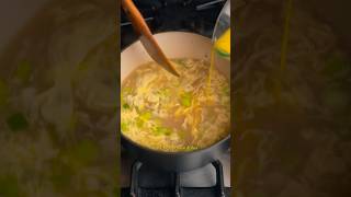 This classic soup recipe has 50g of protein eggdropsoup [upl. by Ecirbaf]