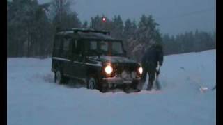 Mercedes Geländewagen 240 GD digged out [upl. by Airotnes429]