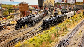 Beautiful Model Railroad HO Scale Gauge Train Layout at The Grand Strand Model Railroaders Club [upl. by Ennyletak180]