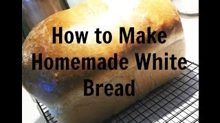 How to Make Homemade White Bread [upl. by Filippo]