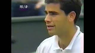 Wimbledon 1996 QF Krajicek vs Sampras [upl. by Leyla]