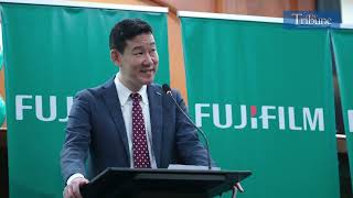 Fujifilm Launches New Portable XRay System in Makati [upl. by Ahsital]