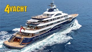 300M Superyacht TIS 111 Meter Lurssen Review [upl. by Elleirb]