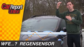 Regen Sensor  Wie funktioniert eigentlich ein Regensensor  Car Report Online [upl. by Imoin]