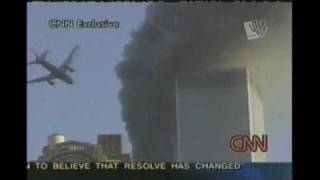 Twin Towers Attack CNN  911 Plane crash [upl. by Claud583]