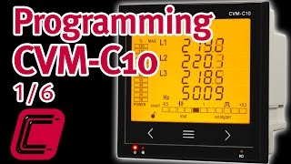 Programming CVMC10 Basic analyzer programming [upl. by Karina334]