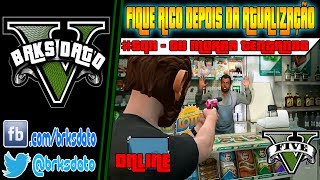 GTA V  ONLINE  SEM GRANA  FIQUE RICO  SAIBA COMO  TUTORIAL DE SUCESSO SQN [upl. by Yadsnil]