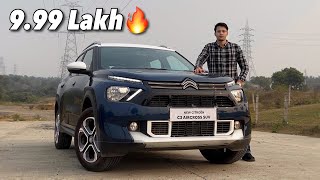 Base ke Price me TOP MODEL🔥 2024 Citroen C3 Aircross Drive Review [upl. by Sebbie597]