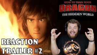 How To Train Your Dragon 3  Trailer 2 Reaction [upl. by Ahsitul]