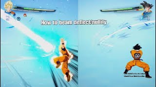 The BEST tutorial of how to beam deflectnullify in Sparking Zero [upl. by Xineohp]