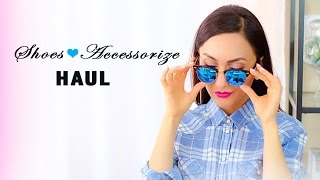 Покупки ОБУВИ amp Аксессуаровсандаликросовки рюкзак очки и тд  Shoes amp Accessorize Haul [upl. by Notanhoj]