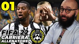 NUOVA CARRIERA in ITALIA Un INIZIO MOLTO DIFFICILE  FIFA 22 Carriera Udinese [upl. by Paulette]