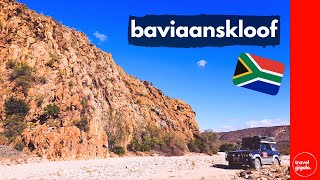 Travel Review Baviaanskloof Eastern Cape Willowmore to PatensieSouth Africa Self Drive [upl. by Derian]