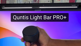 Quntis Montitor Light Bar PRO with Remote Control Review  Amazing features without BenQ Prices [upl. by Allit662]