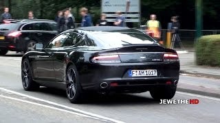 Tesla Model S takes on the Aston Martin Rapide S in the ultimate luxury saloon battle [upl. by Cadmann]