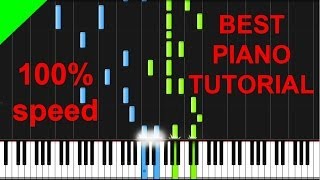 Vuelie  Frozen Soundtrack piano tutorial [upl. by Lena494]