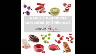 Silikomart 2018 new silicone moulds [upl. by Aciamaj]