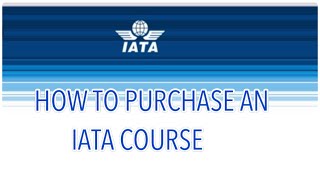 HOW TO PURCHASE AN IATA COURSE [upl. by Liebowitz]