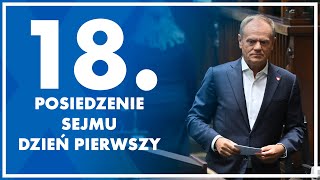 18 posiedzenie Sejmu  dzień pierwszy 25 września 2024 r [upl. by Akeyla]