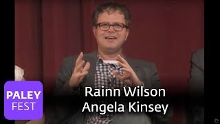 The Office  Angela Kinsey amp Rainn Wilson [upl. by Dielu]