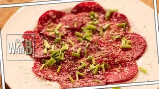 Rote Beete Carpaccio  Cooking Tips Spezial [upl. by Peppie]