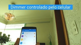 Controle o brilho de lâmpadas dimerizáveis pelo smartphone Bluelux Dimmer [upl. by Kareem]