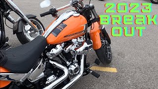 2023 breakout harleydavidson testride in milwaukee 120th anniversary [upl. by Eiggep]