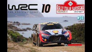 🚗🏁11WRC10  Rally de Italia Sardegna Shakedown Gameplay español etapas 1 de 7 by playmars [upl. by Tench]