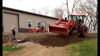 Fixing Everything we Tore Up Topsoil Grading Seeding And we Saw a NEW BRONCO 1068 [upl. by Neeleuqcaj]