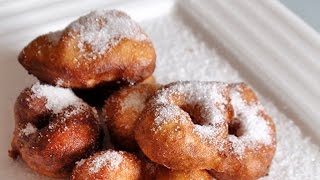 Buñuelos de patata y boniato  Bunyols de les verges  Recetas Mallorquinas [upl. by Adnema]