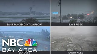 Storm impacts across the Bay Area California [upl. by Leibrag]