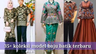 koleksi model baju batik terbaru [upl. by Carmela860]