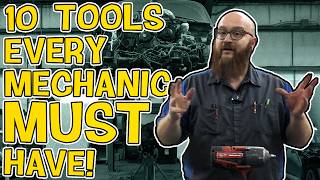 TEN Must Have Tools Every Mechanic MUST Own I NEVER Work on Cars Without Them [upl. by Asik]