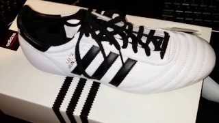 Unboxing of limited edition Adidas Copa Mundial and comparison with Pantofola doro Lazzarini [upl. by Deedahs787]