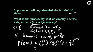 BinomialNot Binomial Some Examples [upl. by Uzzia]