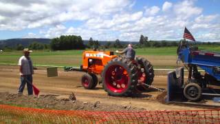 Minneapolis Moline 335 at Scappoose OR 7192014 [upl. by Naired]