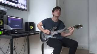 Northlane  Solar  GUITAR COVER FULL NEW SONG 2017 HD [upl. by Ymiaj876]