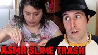 FOLLETTINA CREATION SKIFIDOL SLIME ASMR  PARODIA REACTION [upl. by Ellenig]