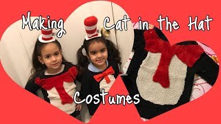 Making Cat in the Hat Costumes  DIY [upl. by Anal]