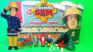 Fireman Sam 🚒 Christmas Advent Calendar 🚒 Adventskalender Full Unboxing [upl. by Nomal]