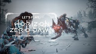 Lets Play Horizon Zero Dawn ARE YOU FRIEND OR GOAT Frozen Wilds DLC  Part 12 [upl. by Merlin553]