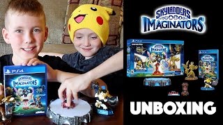 Skylanders Imaginators Unboxing  Starter Pack PS4 [upl. by Atnohsal]