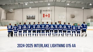 Interlake Lightning vs Winnipeg Thrashers Grey  October 12 2024  1145am [upl. by Laehcimaj]