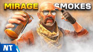 ALL CS2 Mirage Smokes You NEED to Know 2024 [upl. by Essirehs173]