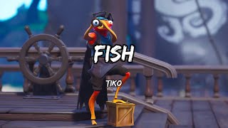 Tiko  Fish Lyric Video [upl. by Alyda]