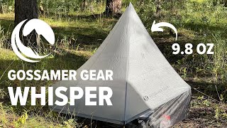 Gossamer Gear Whisper Review [upl. by Croft]