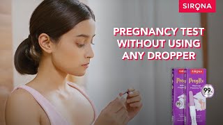 How To Take A Pregnancy Test At Home  Sirona PregRx Pregnancy Test Kit  Sirona [upl. by Siddon]