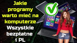 21 programów jakie warto mieć na komputerze  Bezpłatne i PL [upl. by Arabele]