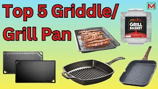 Best Grill Pan Reviews Best Griddle Pan Amazon in 2024 [upl. by Bonn]